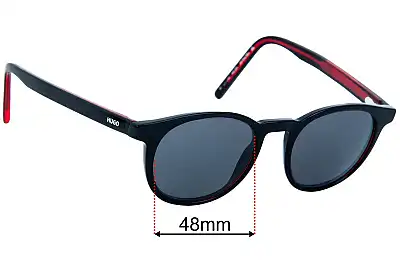Hugo Boss HG 05 Replacement Lenses 48mm wide 