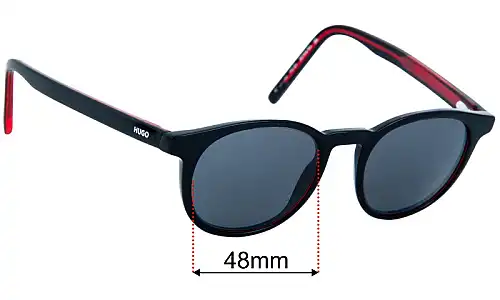Hugo Boss HG 05 Replacement Lenses 48mm wide 