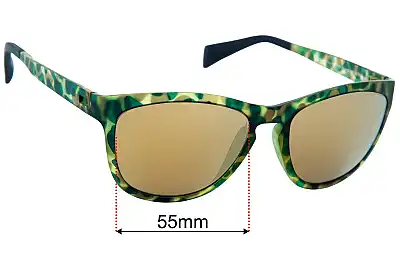 Italia Independent SS111/035 Lentes de Repuesto 55mm wide 