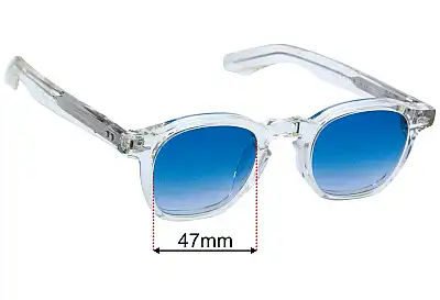Jacques Marie Mage Zephirin 47 Replacement Lenses 47mm wide 