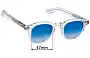 Sunglass Fix Replacement Lenses for Jacques Marie Mage Zephirin 47 - 47mm Wide 