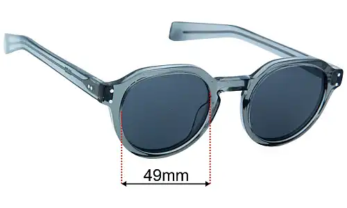Kaleos Cooper Lentes de Repuesto 49mm wide 