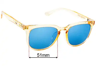 Knockaround Paso Robles Lentes de Repuesto 51mm wide 