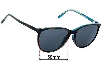 Maui Jim MJ0723S Ocean Ersatzgläser 58mm wide 