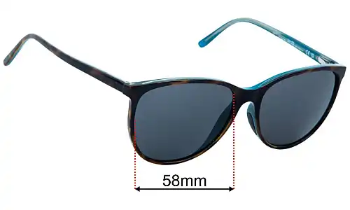 Maui Jim MJ0723S Ocean Ersatzgläser 58mm wide 