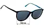 Sunglass Fix Ersatzgläser für Maui Jim MJ0723S Ocean - 58mm Wide 