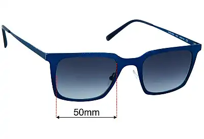 Modo Model 4282S Lentes de Repuesto 50mm wide 