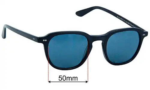 Moscot Billik Replacement Lenses 50mm wide 
