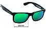 Sunglass Fix Replacement Lenses for Mundaka Bloody - 50mm Wide 