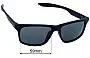 Sunglass Fix Replacement Lenses for Nike EV0999 Essential Chaser - 59mm Wide 