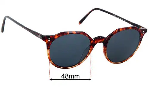 Oliver Peoples OV5373U L.A. Lentes de Repuesto 48mm wide 