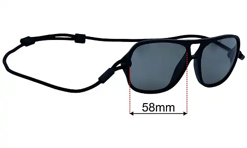 Ombraz  Leggero (Regular) Replacement Lenses 58mm wide 
