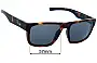 Sunglass Fix Replacement Lenses for Otis Request Sport - 57mm Wide 