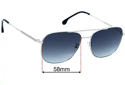 Paul Smith Avery V2 Verres de Remplacement 58mm wide 