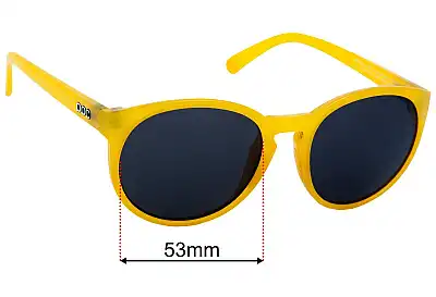 POC Know Lentes de Repuesto 53mm wide 