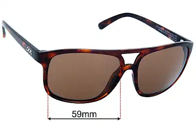 POC Will Lentes de Repuesto 59mm wide 