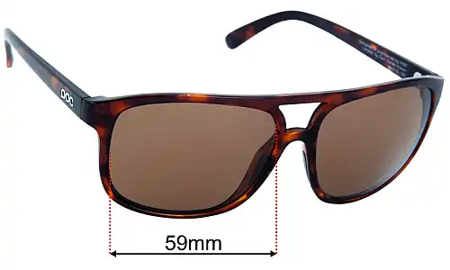 POC Will Lentes de Repuesto 59mm wide 