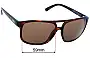 Sunglass Fix Lentes de Repuesto para POC Will - 59mm Wide 