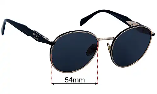 Prada SPR56Z Verres de Remplacement 54mm wide 