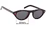 Prada SPRB15 Replacement Lenses 51mm wide 