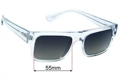 Prada VPRA01 Verres de Remplacement 55mm wide 