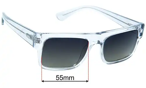 Prada VPRA01 Lentes de Repuesto 55mm wide 