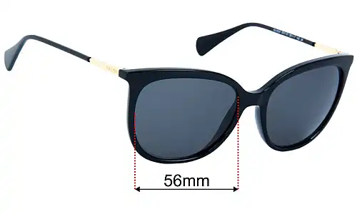 Ralph Lauren RA 5248 Replacement Lenses 56mm wide 