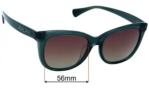Ralph Lauren RA 5324U Replacement Lenses 56mm wide 