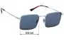 Ray-Ban RB3782 Replacement Lenses 53mm wide 