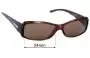Sunglass Fix Replacement Lenses for Ray-Ban RB4078 - 54mm Wide 