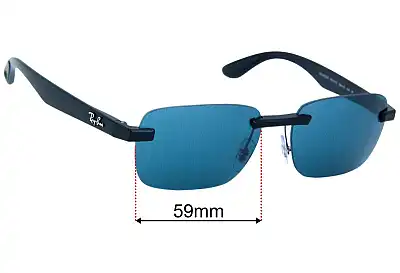 Ray-Ban RB4470CH Replacement Lenses 59mm wide 