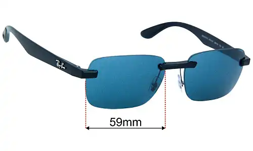 Ray-Ban RB4470CH Replacement Lenses 59mm wide 