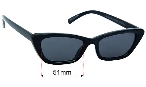 Reality Dolce Vita Replacement Lenses 51mm wide 