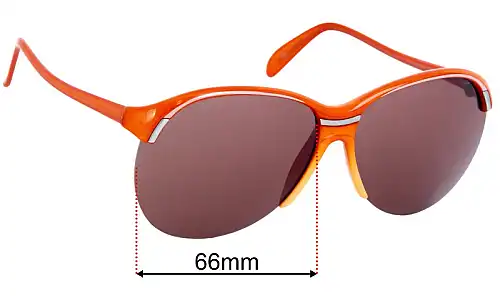 Rodenstock Lady Line Replacement Lenses 66mm wide 