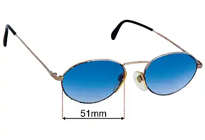 Rodenstock R7193 Replacement Lenses 51mm wide 