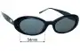 Roxy Sun Rx 02 Replacement Lenses 54mm wide 