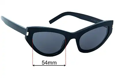 Saint Laurent  SL 215 Grace Replacement Lenses 54mm wide 