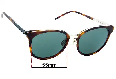 Saint Laurent  SL M101 Replacement Lenses 55mm wide 