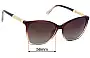 Sunglass Fix Replacement Lenses for Swarovski  SK 148 - 56mm Wide 