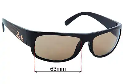 Serengeti 24hr 13629 Le Mans  Replacement Lenses 63mm wide 