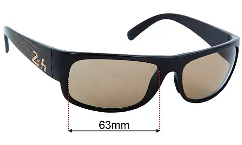 Serengeti 24hr 13629 Le Mans  Replacement Lenses 63mm wide 
