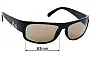 Serengeti 24hr 13629 Le Mans  Replacement Lenses 63mm wide 