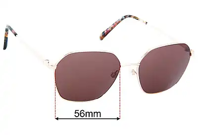 Specsavers Portrush Sun Rx Replacement Lenses 56mm wide 