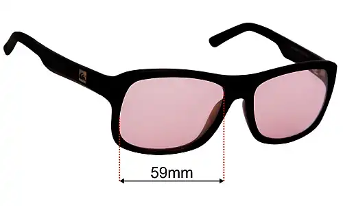 Quiksilver QS Sun Rx 02 Replacement Lenses 59mm wide 