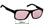 Quiksilver QS Sun Rx 02 Replacement Lenses 59mm wide 