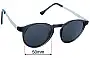 Sunglass Fix Replacement Lenses for Specsavers Southwold Sun Rx - 50mm Wide 