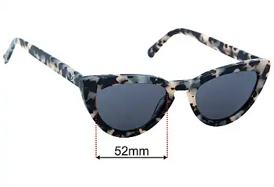 Status Anxiety Villain Replacement Lenses 52mm wide 