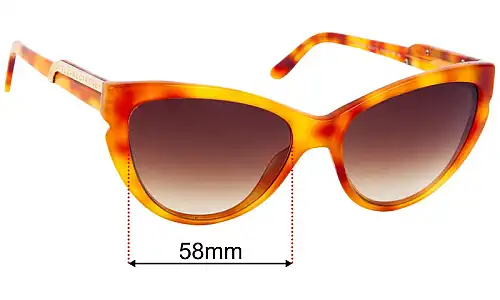 Stella McCartney SM4033 Replacement Sunglass Lenses - 58mm Wide 