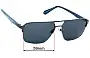 Sunglass Fix Lentes de Repuesto para Superdry SD Sun Rx 07 - 59mm Wide 