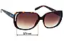 Tiffany & Co TF TF 4084-G Replacement Sunglass Lenses - 57mm  